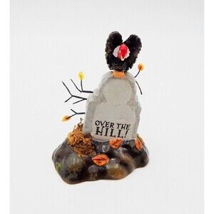 Dept 56 Halloween Over The Hill Tombstone Village Accessories Birthday 2002
